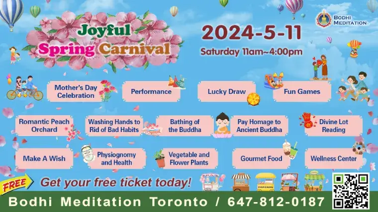 Health and Happiness Retreat at Toronto Bodhi Meditation Centre